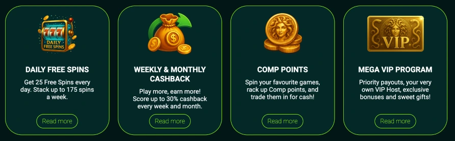 Mega medusa casino